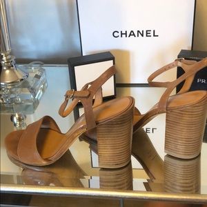 Stuart Weitzman Block Heel Sandals